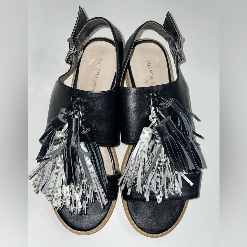 Saks Fifth Avenue Open Toe Sandals Size 8